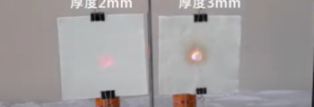 台灣氣凝膠雪力系列-氣凝膠玻纖毯(2mm) vs 一般市售純玻纖毯(3mm) 燃燒測試 (使用超過1000度之火焰)