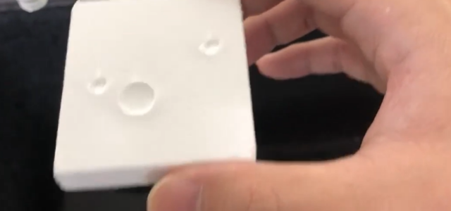 Hydrophobic Aerogel Hydrophobicity Test